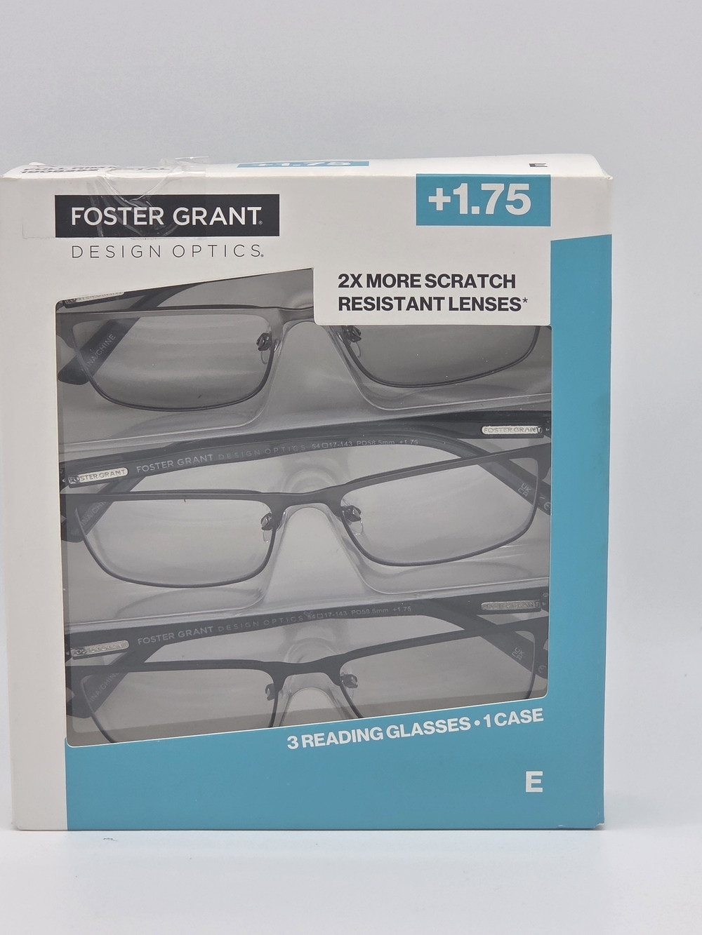 Foster Grant Reading Glasses 3 Pack +1.75